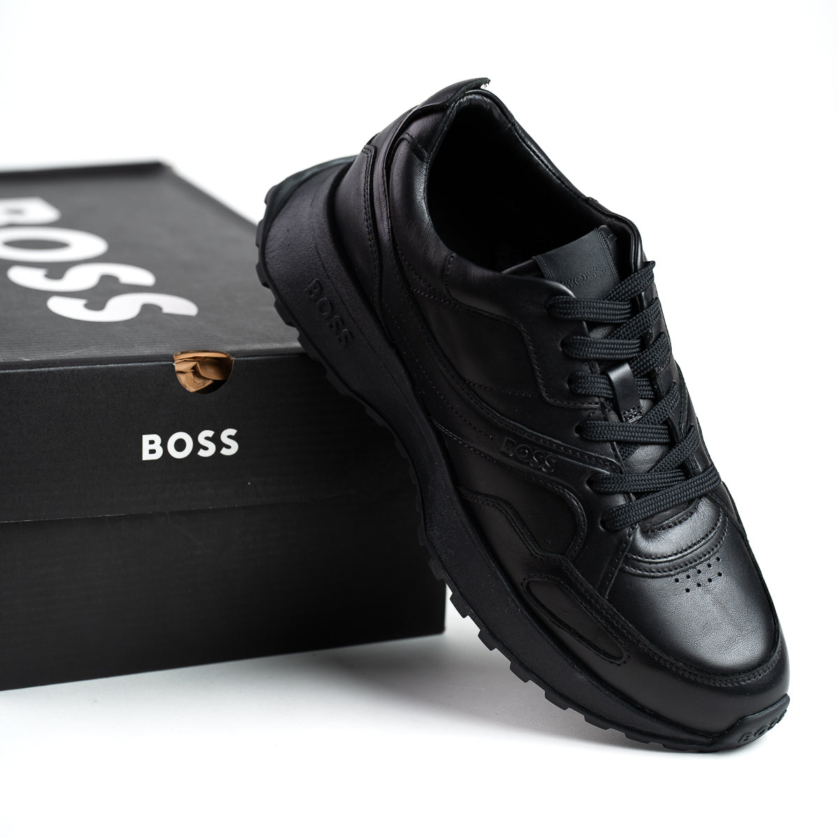 BOSS - TENIS NEGROS