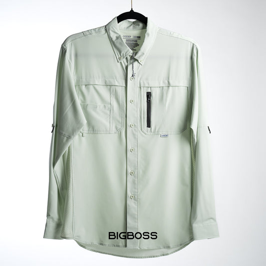 Camisa Maja Manga Larga - Pistache