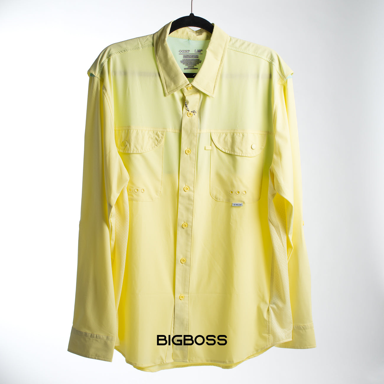 Camisa Maja Manga Larga - Amarilla