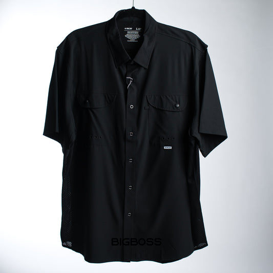 Camisa Maja Manga Corta - Negra