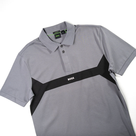 BOSS - POLO GRIS REGULAR FIT